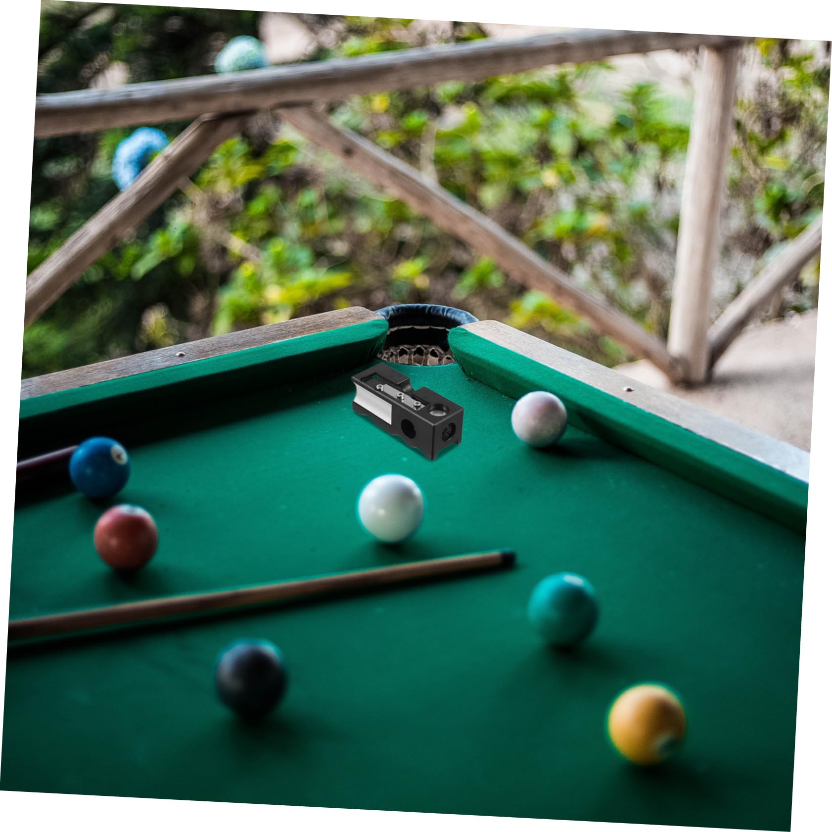 POPETPOP réparateur de queues de Billard Fournitures de Billard Outils de réparation Queue de Billard Ponceuse à Pointe de Piscine Accessoire de Billard d'aluminium