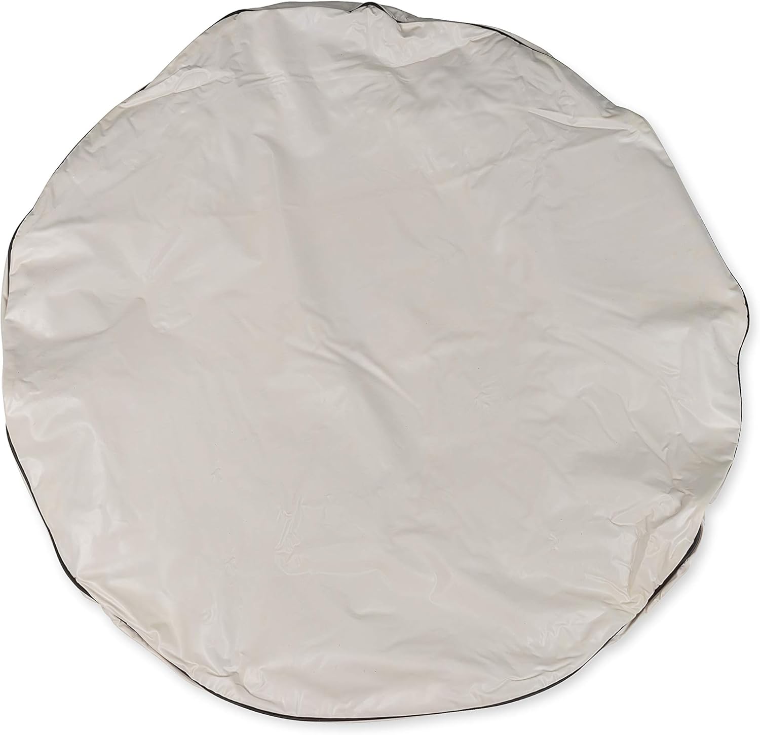Camco 45346 Vinyl Spare Tire Cover (27 inches, White)