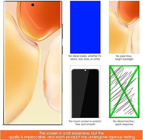 Miniatura 6 de 6.8 pulgadas para Samsung Galaxy S23 Ultra SM-S918U SM-S918U1 SM- S918B SM-S918W SM-S918E LCD S23 Ultra LCD Pantalla táctil Digitalizador Asamblea