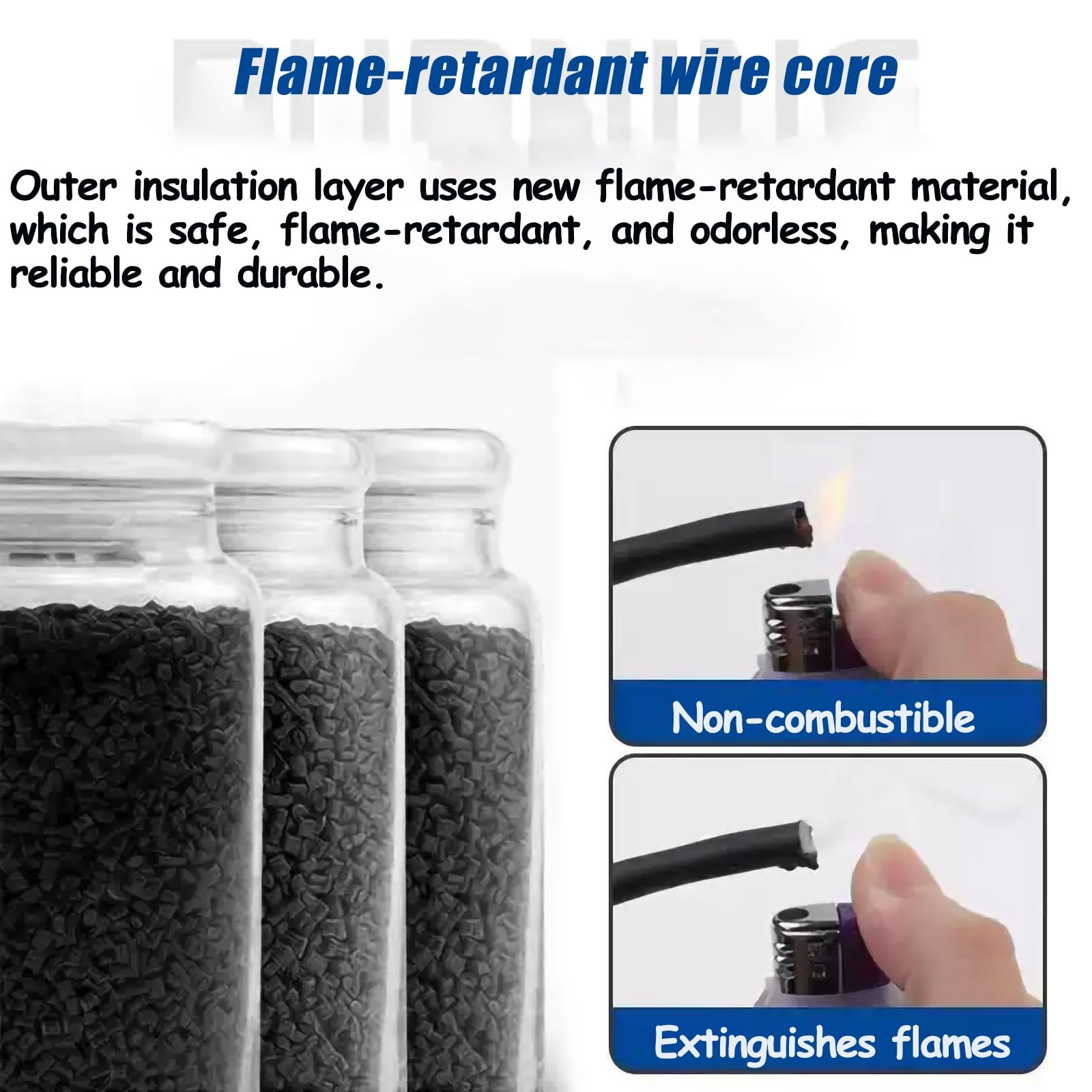 Cable De Señal Blindado UL2464,calibre 28-14 AWG,Núcleo De Cobre Estañado(980ft,28AWG-3c)