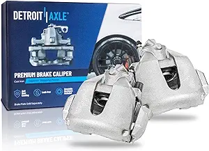 Detroit Axle Pair Front Brake Calipers with Brackets for Ford Focus / C‑Max / Escape
