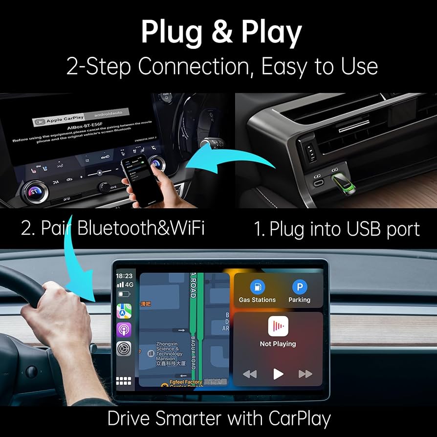 VISIT ELA-x1 CarPlayアダプター CarPlay アダプターVISIT ELA-X1 & ELA-X1PRO 新発売 - YouTube