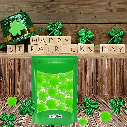 Miniatura 7 de Paletas de trébol verde del día de San Patricio, envueltas individualmente (paquete de 1000)
