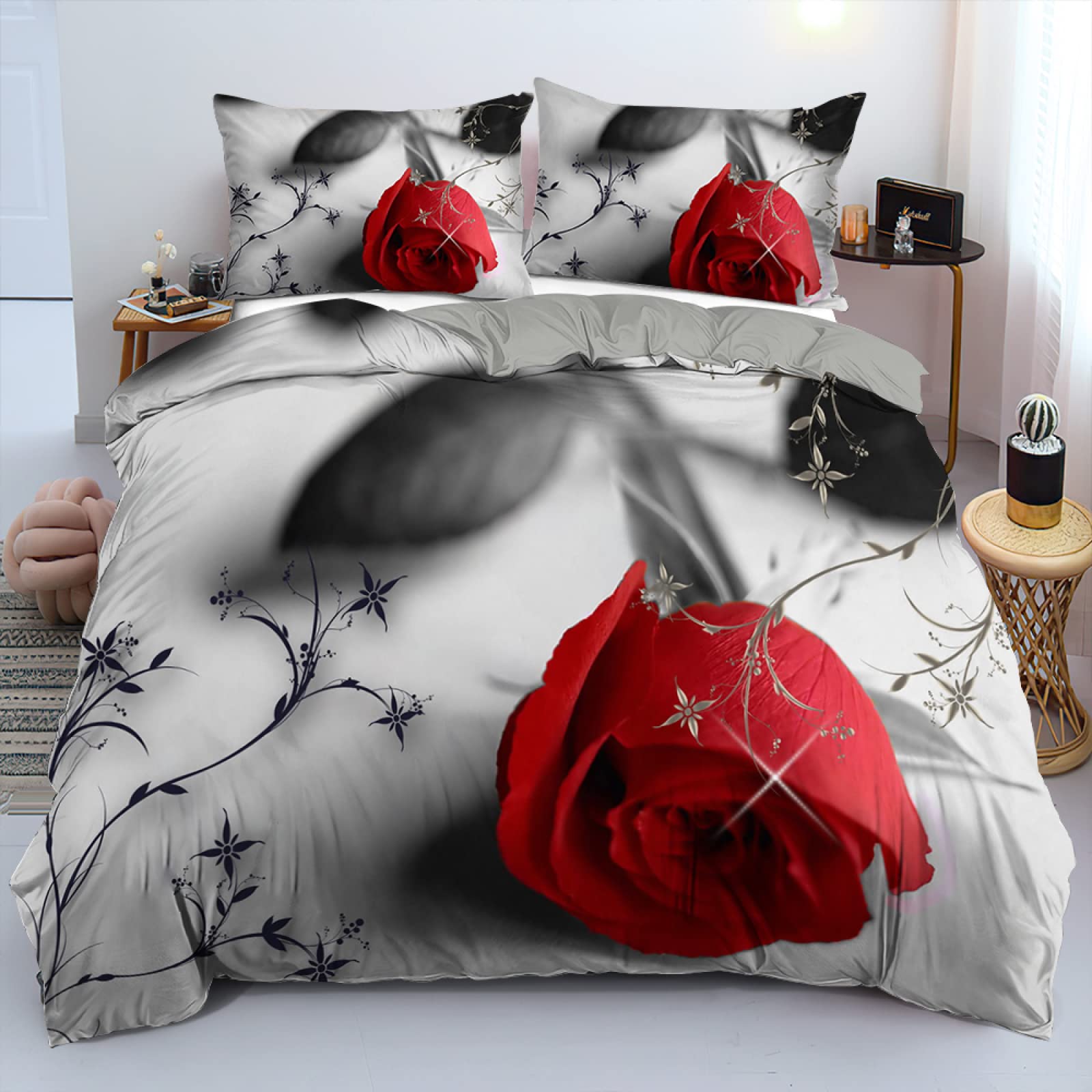 Housse de couette 140x200 avec fermeture éclair pour changer le lit enfant sans effort