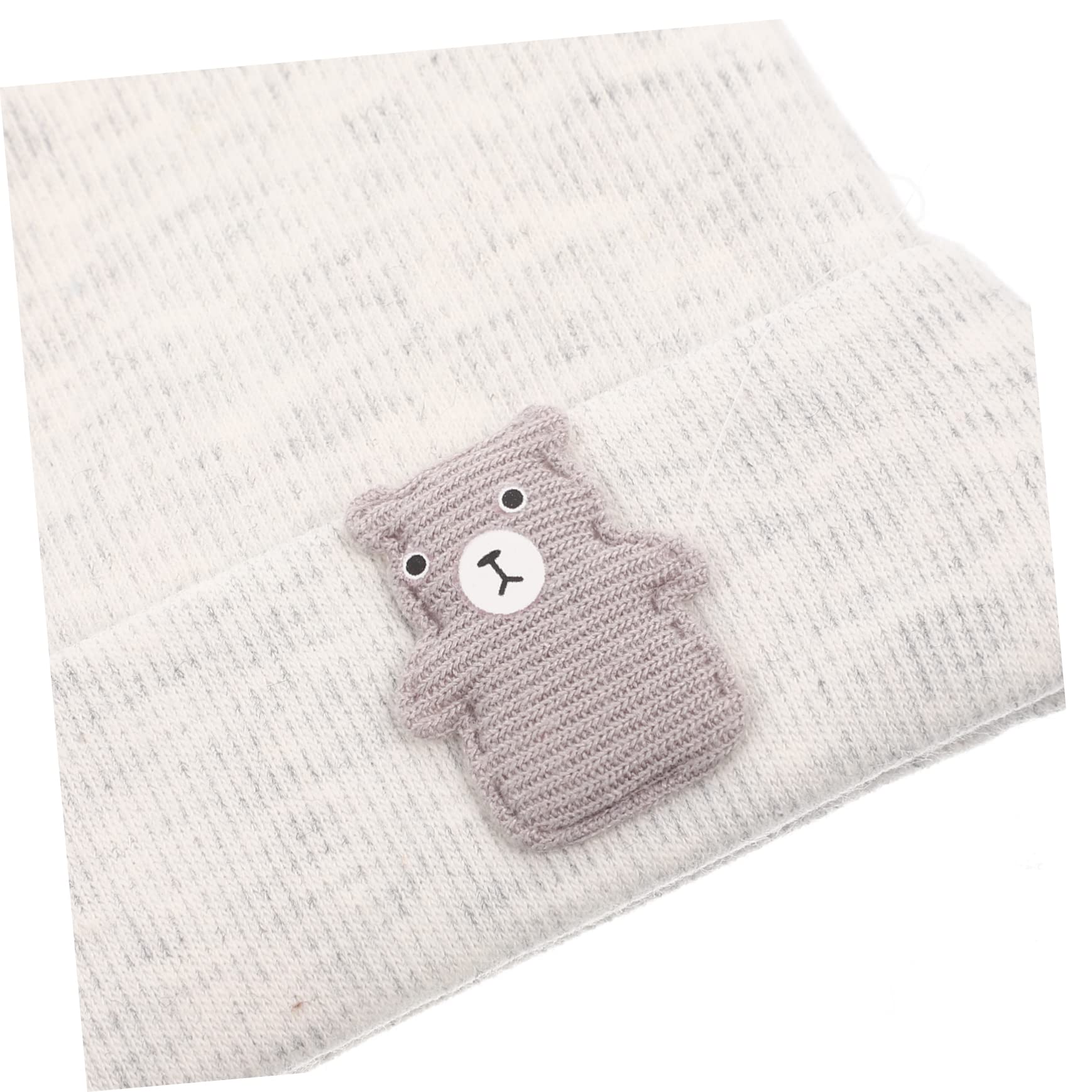 SHERCHPRY 5 Pezzi Infantili per Berretto Cappello Ragazze Neonata Copricapo Caldo Unisex Simpatico Orso Ragazzi Accessorio Bambino Dorme Copricapo di Cotone Orecchio Adorabile