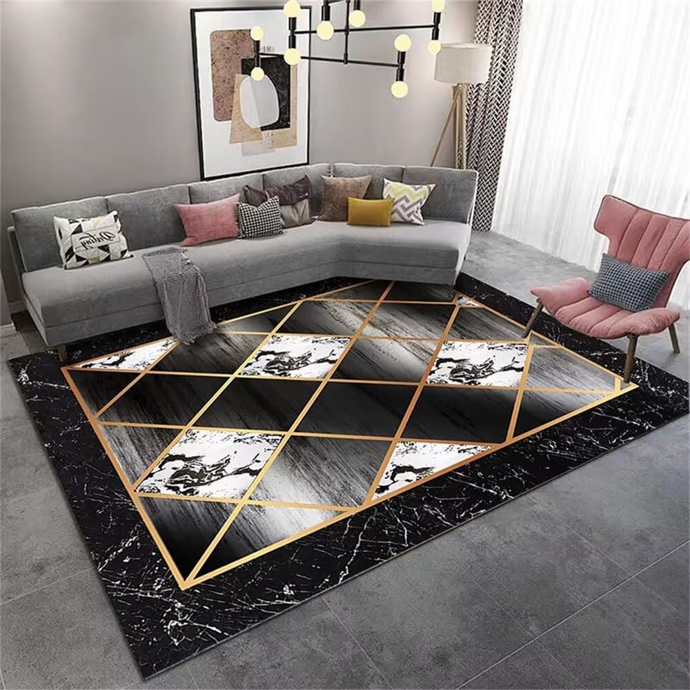 Tapis couloir pas cher 60x110 moderne antidérapant pour enfant