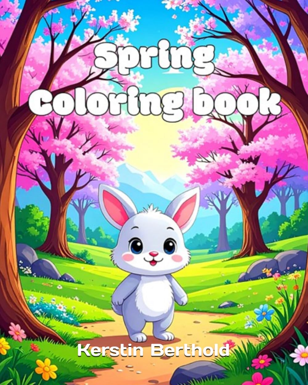 Spring Coloring book for Kids (seasons)