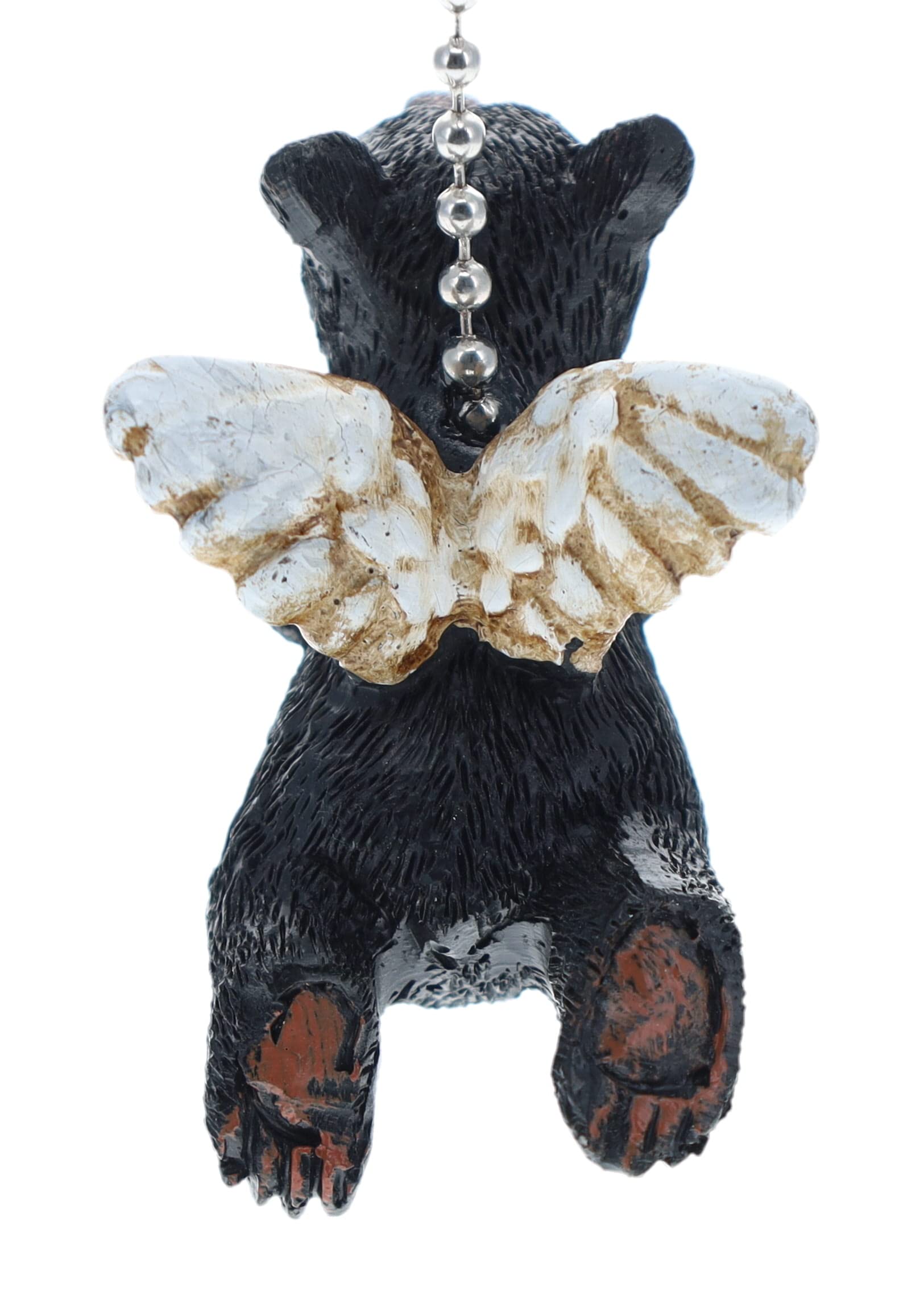 BestGiftEver Black Bear Ceiling Fan Pull Chains - Rustic Cabin Decor With 4.5" Chains