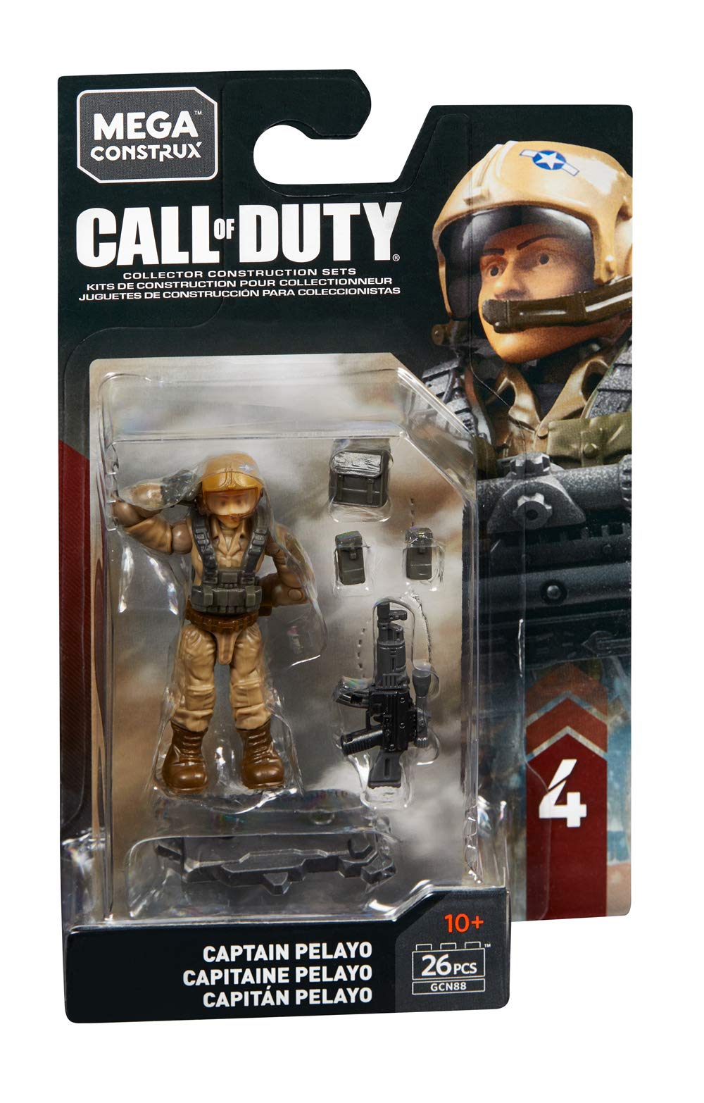 Mega Construx Call of Duty Captain Pelayo