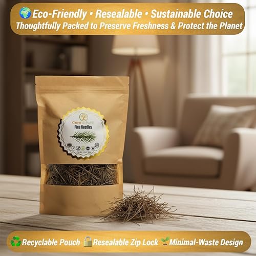 Vista 80 de Cure wid Pure Rue Herb - Ruda Planta Natural en bolsa resellable ecológica - Sabor rico y aromático seco Rue Plant Té de hierbas 2 oz/56 g