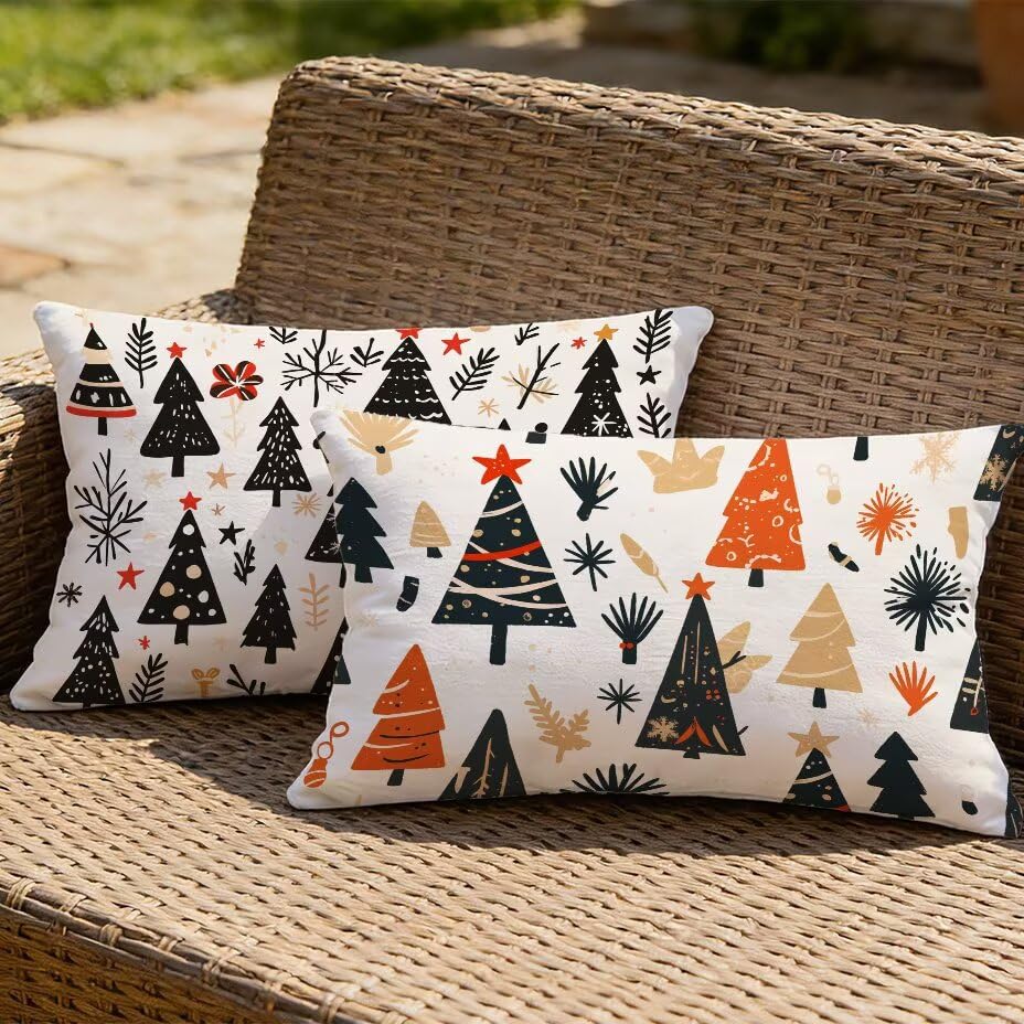 Housse de coussin extérieur imperméable 50x70 pour confort terrasse et patio
