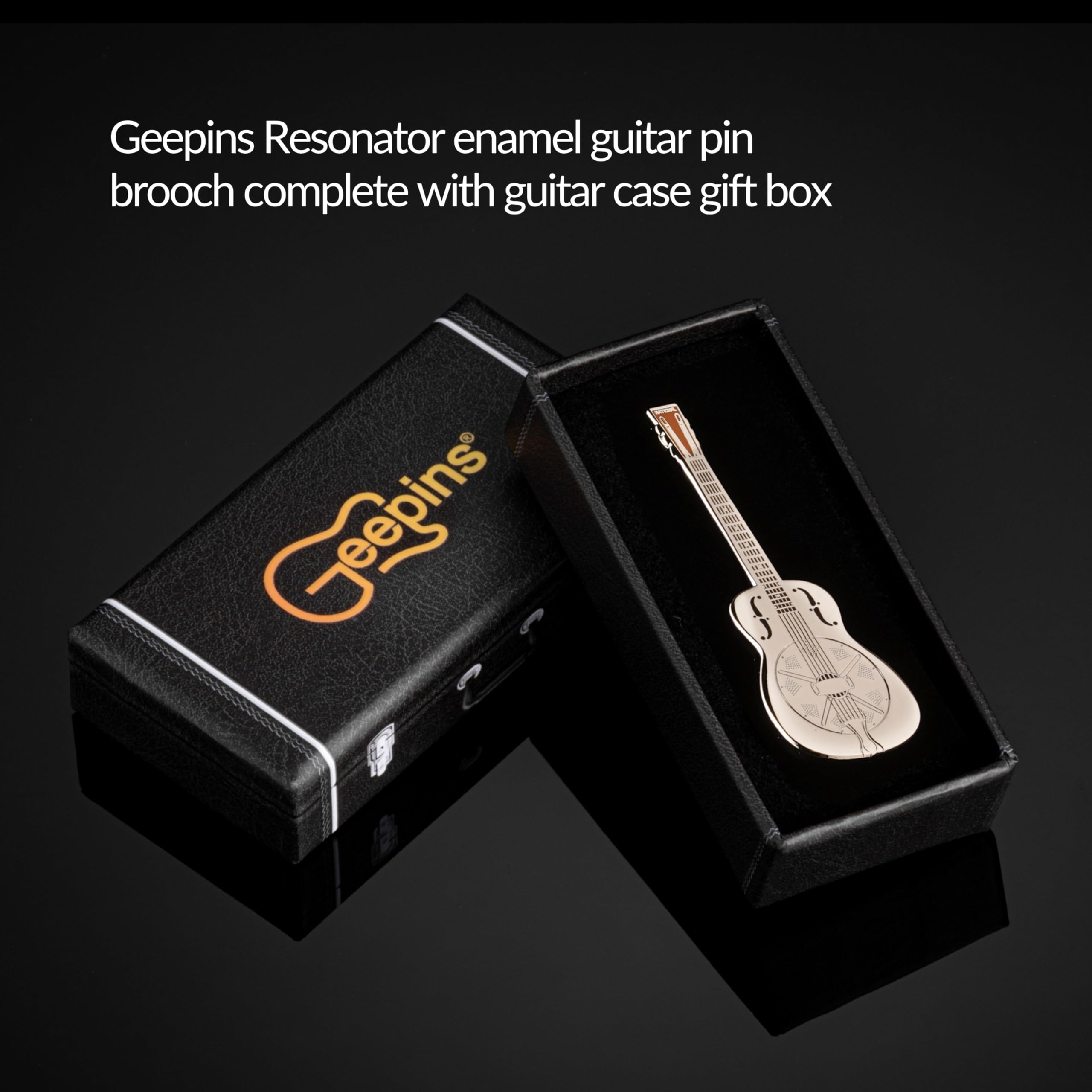 Guitar Gift Box Set by Antony Scott, Silver Resonator, Martin - Image 2