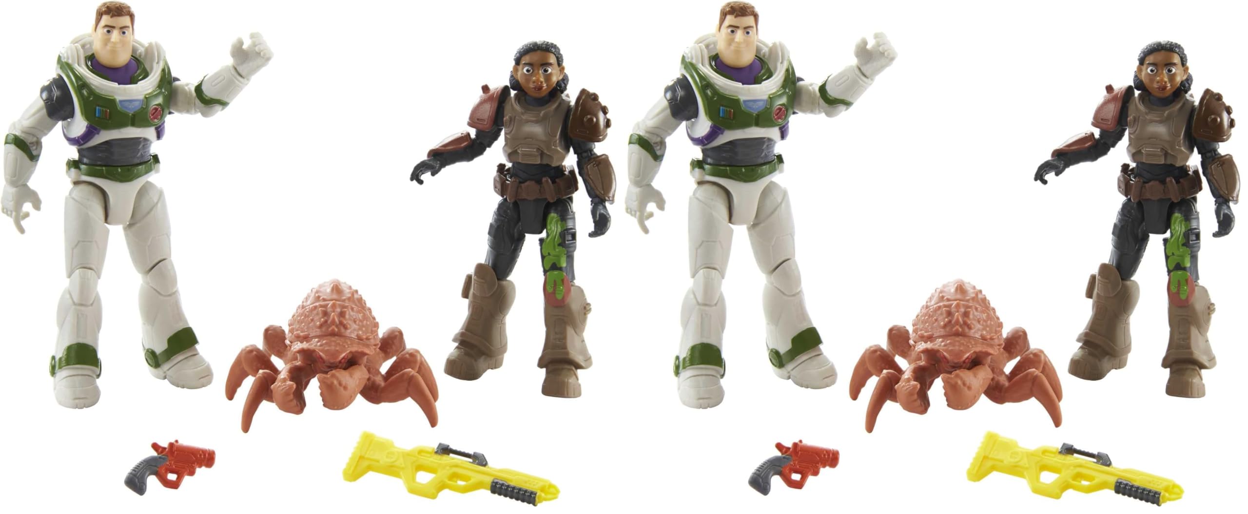 Disney Pixar Lightyear Lightyear Pack Figuras 12 cm de Juguete, Regalo para niños +4 años, Exclusivo en Amazon (Paquete de 2)
