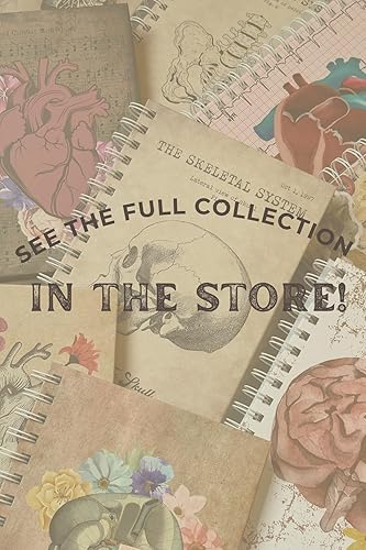 Miniatura 7 de Cuaderno A5 (5,83 x 8,27) forrado, espiral de doble alambre, diario de tapa dura - Edición médica - Para enfermeras, médicos y trabajadores de la