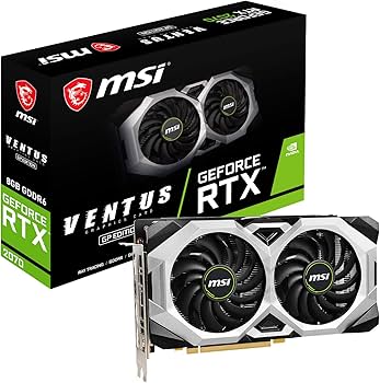 Amazon.com: MSI Gaming GeForce RTX 2070 8GB GDRR6 256-Bit HDMI/DP