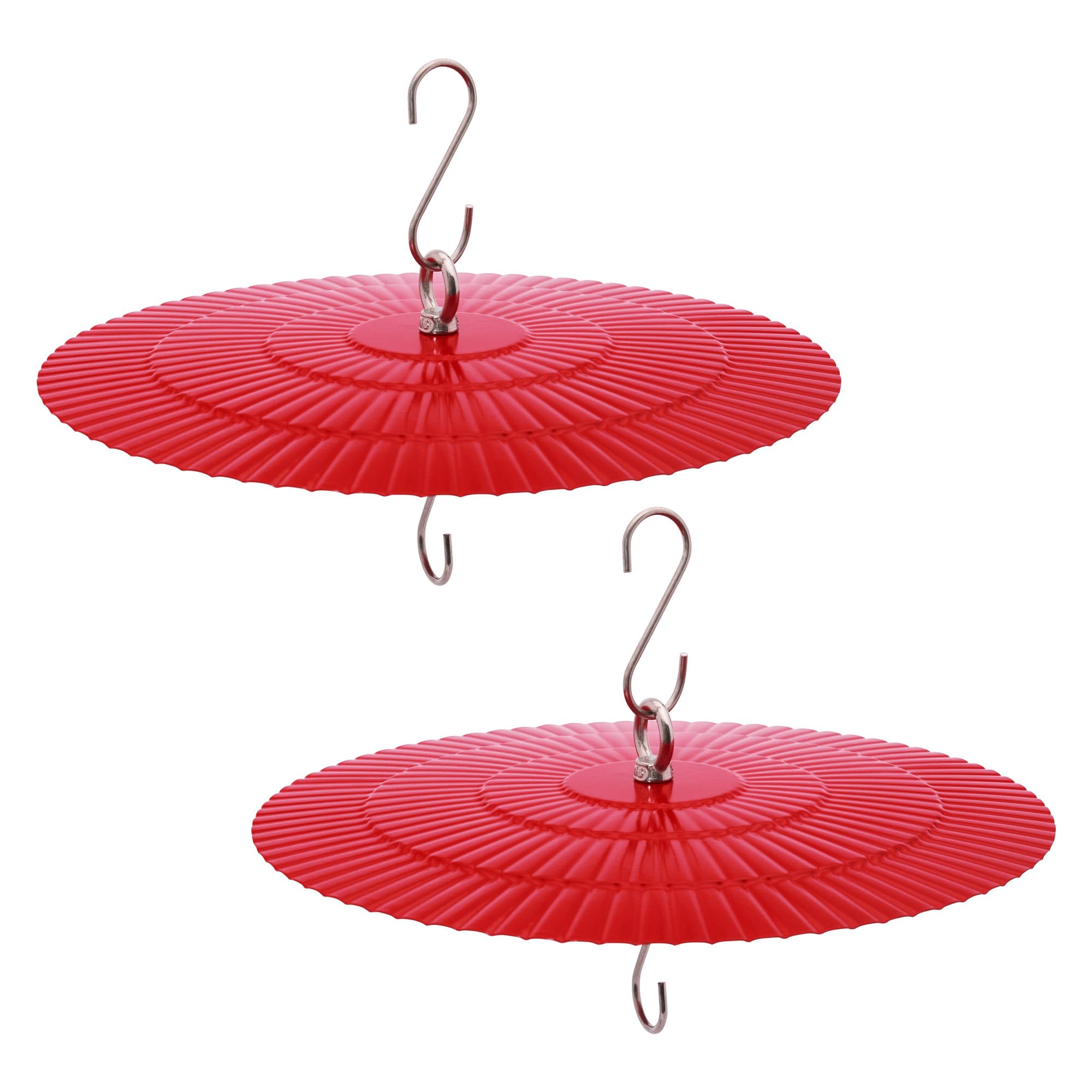 Photo 1 of MEKKAPRO Metal Rain Guard Squirrel Baffle, 2 Pack