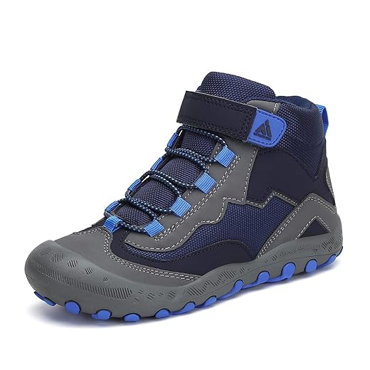 Mishansha Kids Hiking Boots Toddler Girls Boys Hiking Shoes Water-Resistant Anti-Collision Non-Slip Athletic Outdoor Trekking Boots