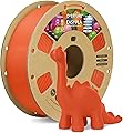 OVERTURE Easy PLA 1.75mm 3D Printer Filament, 1kg PLA Cardboard Spool (2.2lbs), Dimensional Accuracy +/- 0.02mm, Fit Most FDM Printer (Easy Orange)