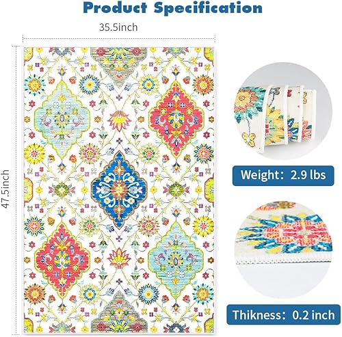 Miniatura 6 de Tapete para silla de oficina para suelo de madera dura, antideslizante para debajo del escritorio, para silla rodante en suelos duros y alfombrados,