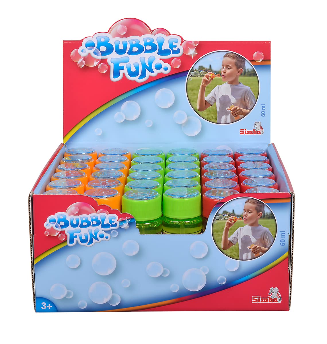 Simba Bańki Mydlane 60 ml, 3 Rodzaje, DP-36, 107286011 BF