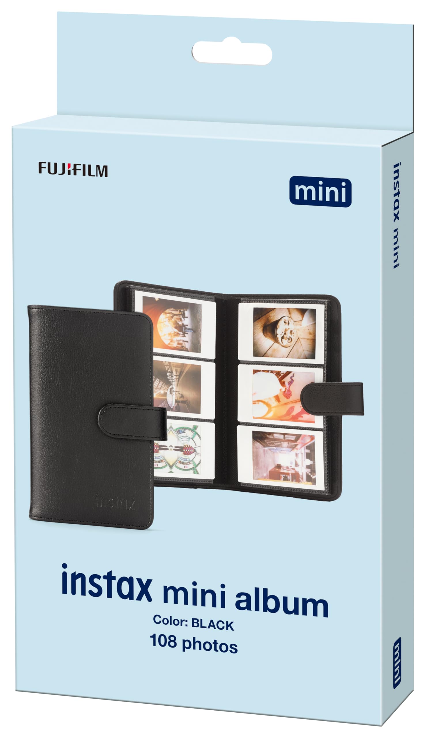 FUJIFILM　instax　instax miniフィルム　アルバム　セット 送料無料 チェキ フィルム 収納 アルバム 全3色 / ポケットアルバム