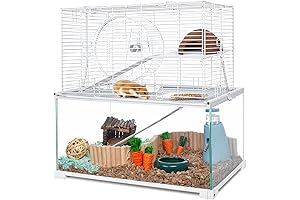 Ferplast Hamster Cage: Multi-Level Mansion for Your Furry Friend