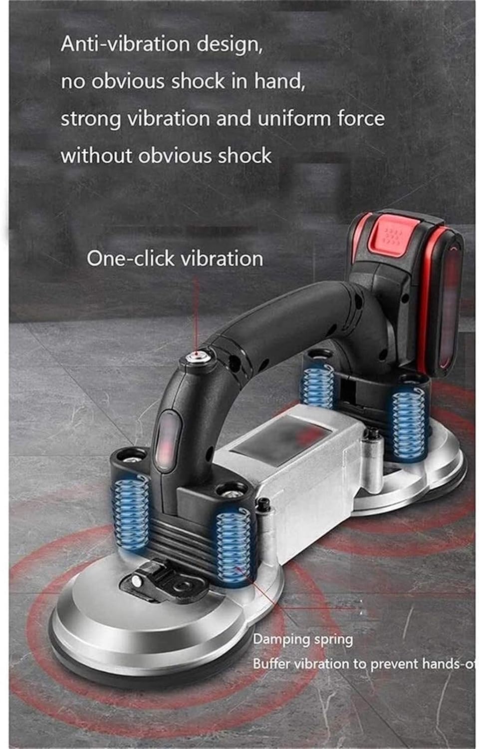 Strumento di livellamento automatico delle piastrelle, aiuto per la posa di pavimenti e pareti, elevata capacità di assorbimento 200 kg, perfetto per fai da te e professionisti