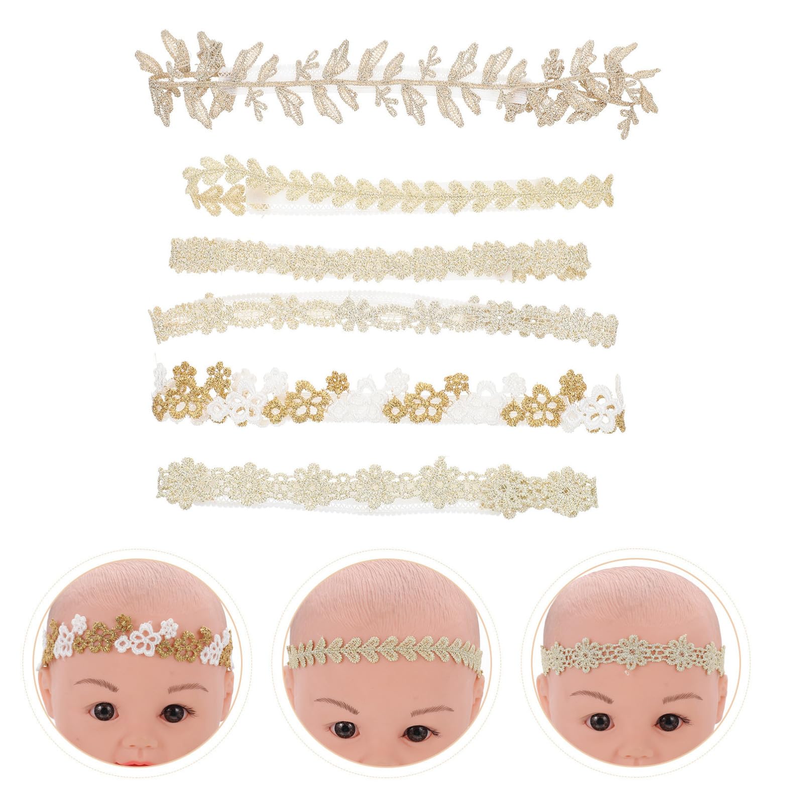 UPKOCH 30stücke Haarbänder Mit Blumenmuster Elastische Stirnbänder Für Mädchen Für Partys Geburtstage Und Fotoshootings Niedliche Haaraccessoires Für Kleinkinder