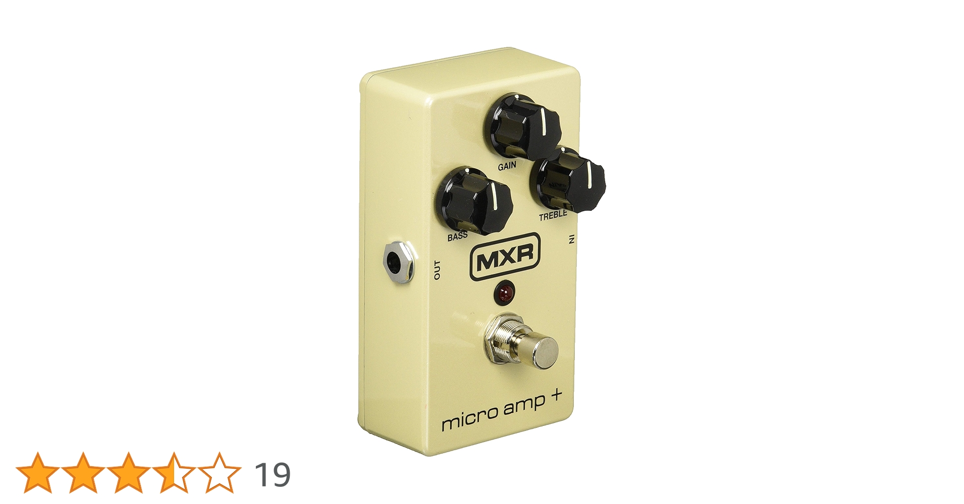MXR micro amp +(プラス) ギターエフェクター MXR® MICRO AMP+ - Dunlop