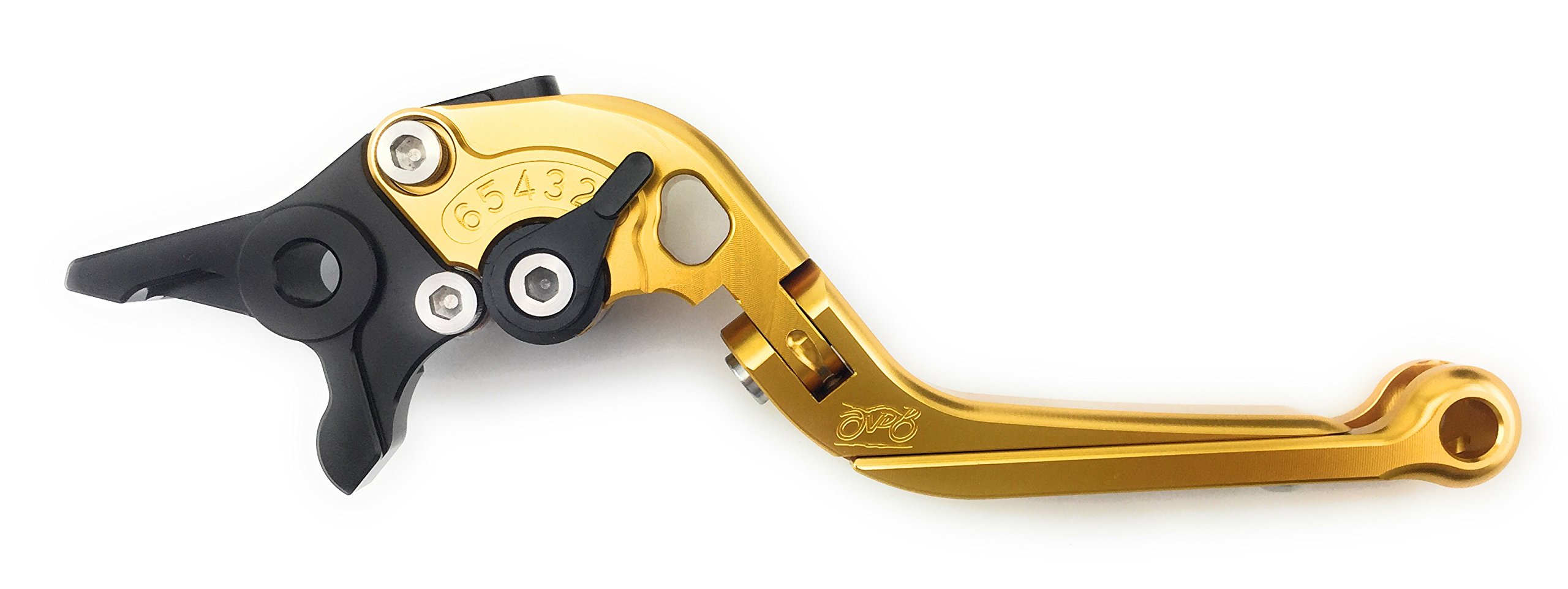 avdb-moto Coppia di leve regolabili e pieghevoli CNC Compatibile con Street Triple S 660 (A2) 2017 – 2018