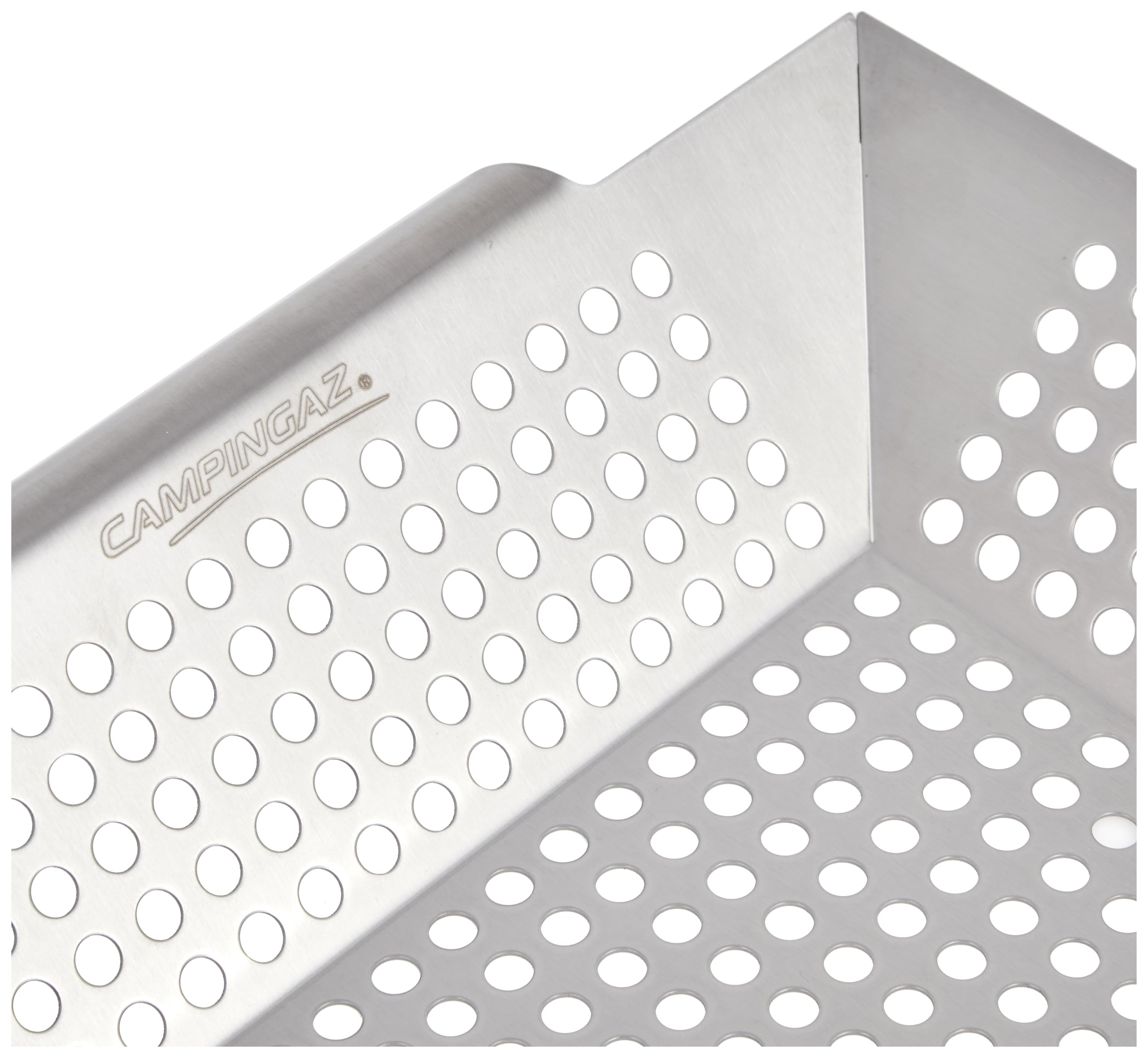 Campingaz 2000014573 Cestello Antiaderente per Verdure, Argento