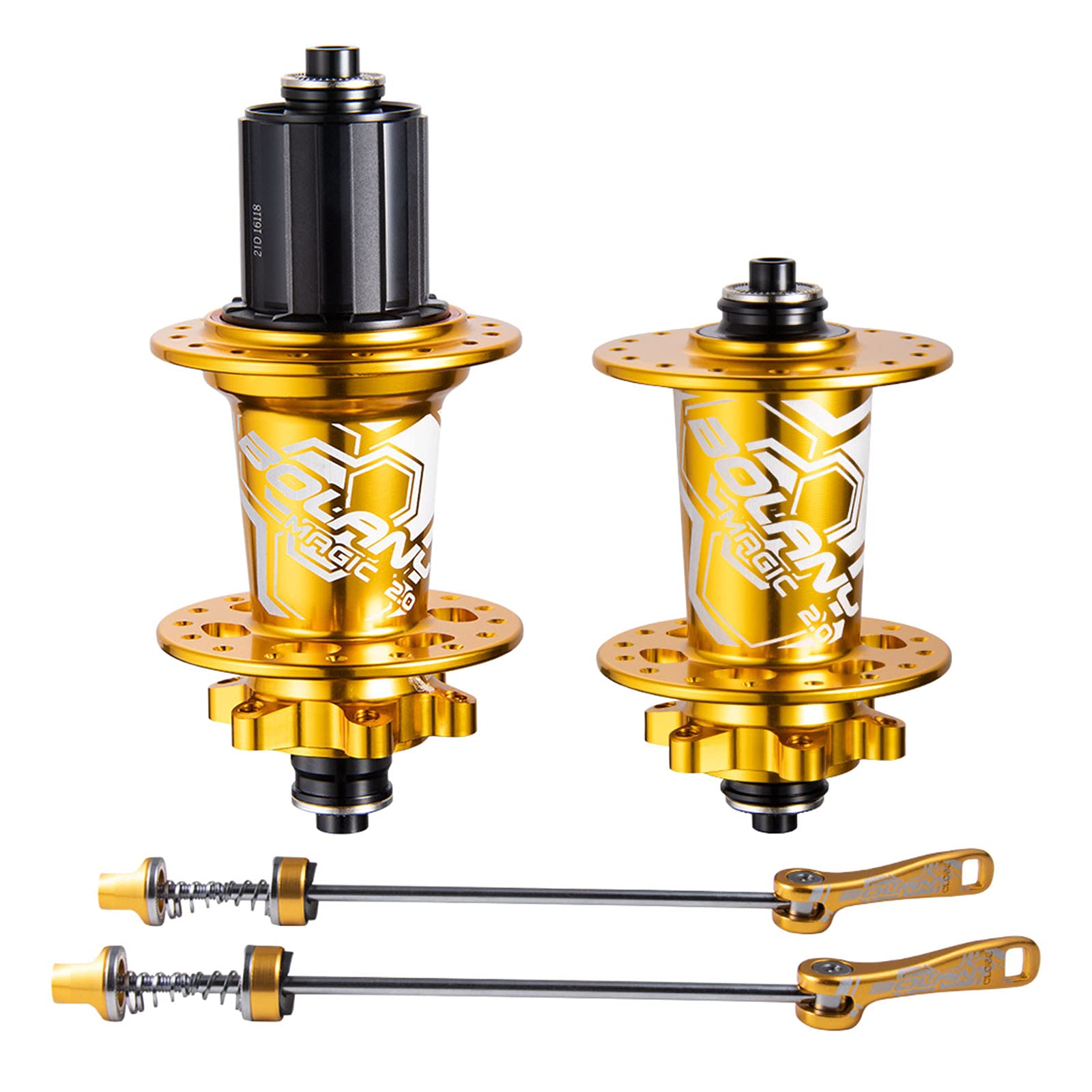 Colcolo Conjunto de cubo dianteiro e traseiro MTB Mountain Bike