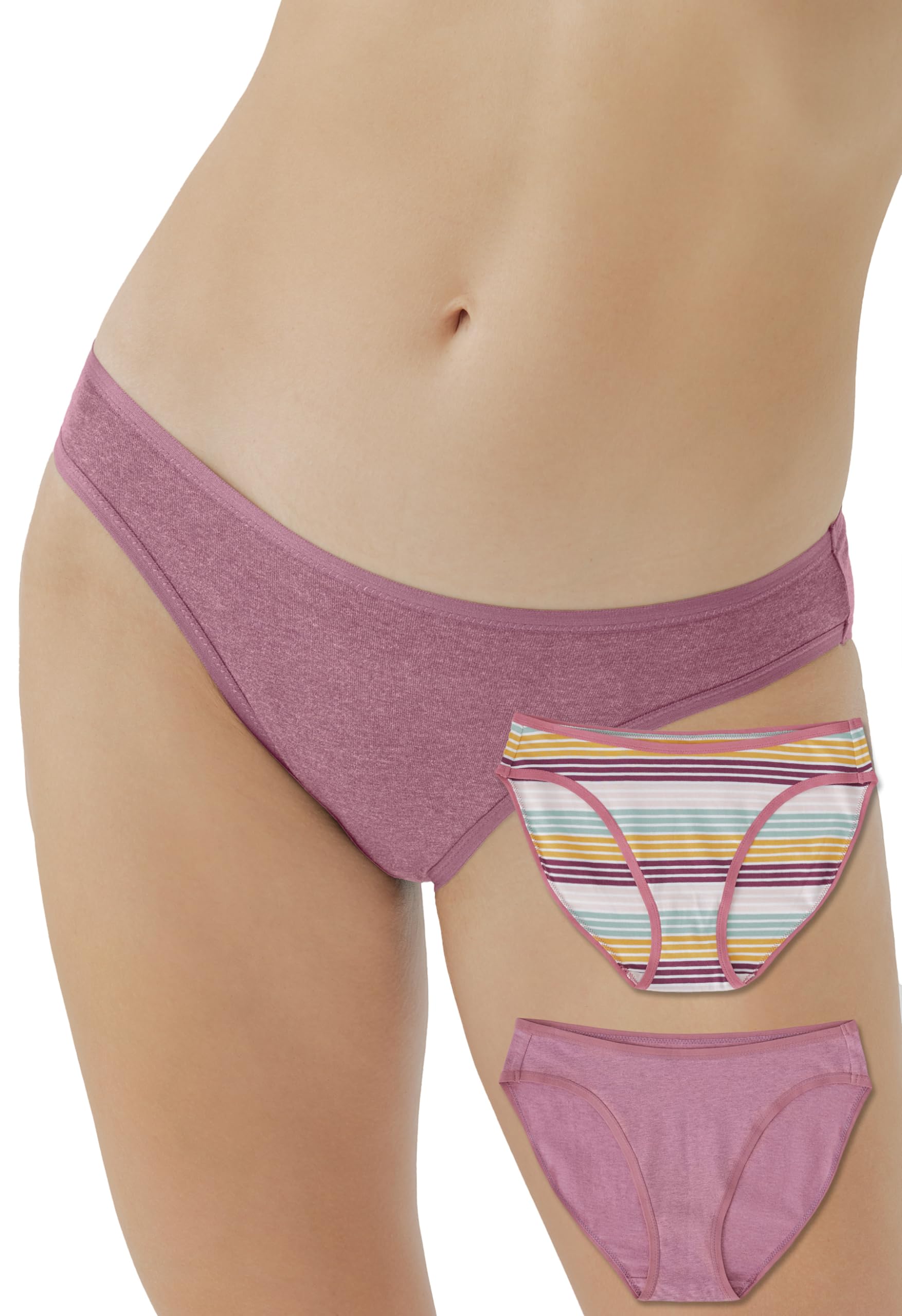 PactWomen's Organic Cotton Classic Fit Bikini 2-Pack