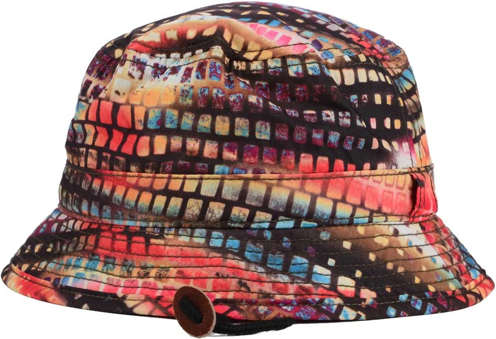 LIDS Abstract Tie-Dyed Print Flex-Fit Bucket Boonie Hat (Large/X-Large)