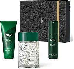Kit Arbo: Colônia 100ml, Body Spray 200g e Shower Gel 100ml