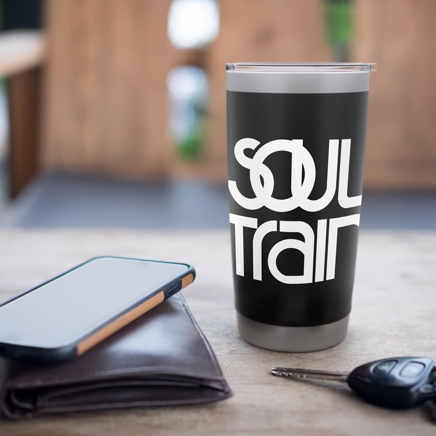 Soul Train Classic Logo Stainless Steel Insulated Tumbler - Image 7