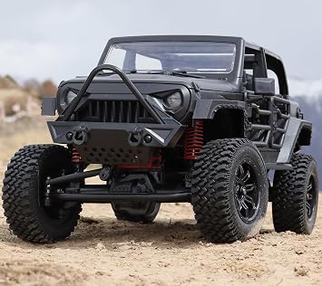 1/12 RC Crawler RTR, MN-128 Off-Road Truck, 4x4 RC Rock Crawler with 2.4G Remote Control RC Jeep Car Model for Adults Hobby Gifts Black