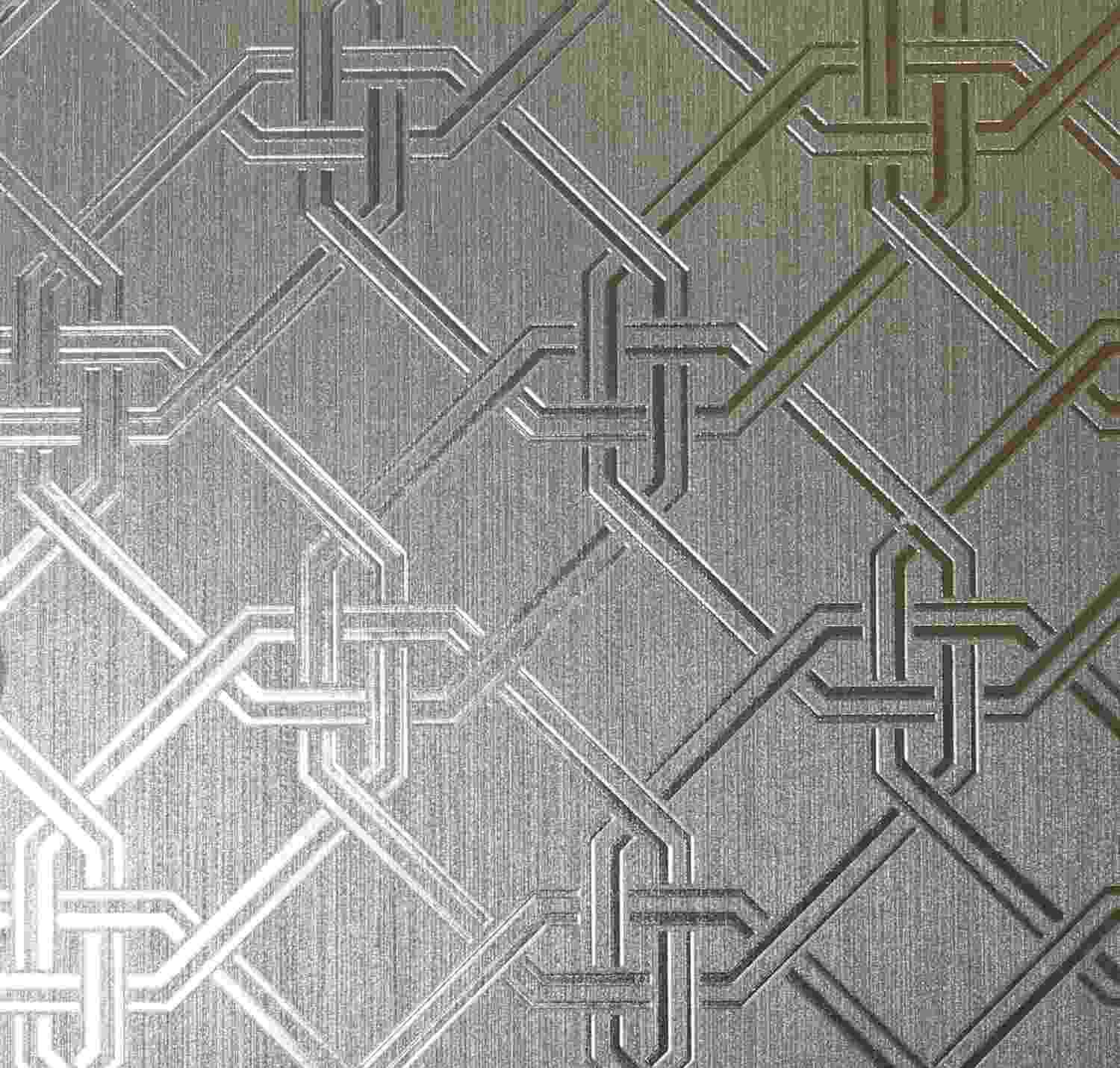 Arthouse Beige 903106 10.05M X 53Cm Gianni Geometric Foil Wallpaper - Champagne (1 Roll),