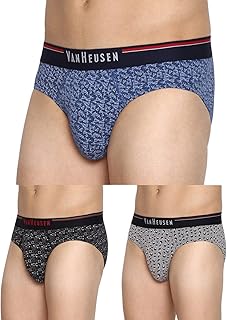 van heusen Men Briefs - 100% Combed Cotton - Pack of 3 - Anti Bacterial, Super Soft-picture-56