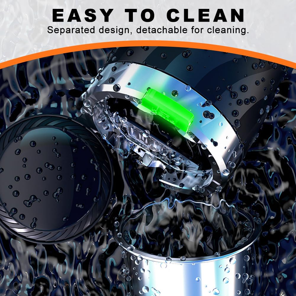 Cendrier Voiture Chingde - Lot De 2, LED Automatique, étanche, Grande Capacité Cendrier Grande Capacité