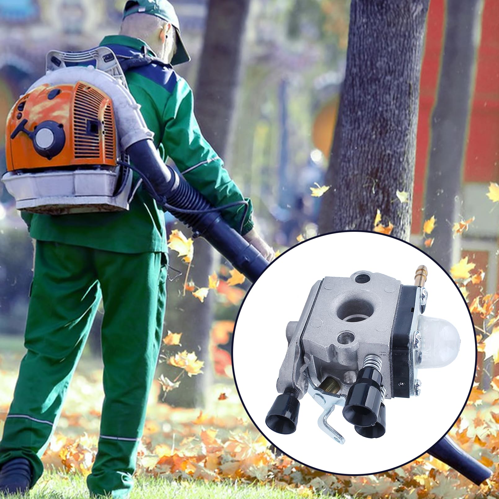 Kit de Filtro de Aire de carburador, soplador para Stihl Bg45 Bg55 Bg65 Bg85 Sh55, para Zama C1Q-S68G, C1Q-S64, C1Q-S68D, C1Q-S68E, 42291200606, 4229 120 0606