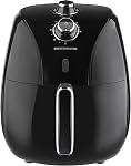 Proctor Silex 5.8 Quart Air Fryer, Black, 1700W Large Air Fryer for Family Meals, Adjustable Temperature Control, 60 Minute Timer, Nonstick Removable Basket, Easy-Clean Air Fryer (35060)