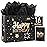 16 Black Happy Birthday Gift Bag with Tissue Paper and Greeting Card for Party,Happy Birthday Gift Bag for Men Women,Gift Bags Extra Large(1 PCS Black Hot Stamping)