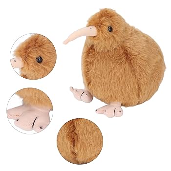 ブラウンキウイ　バード　ぬいぐるみ　新品未使用 Amazon.co.jp: Kiwi Bird 5インチ ぬいぐるみ リトルキウイ