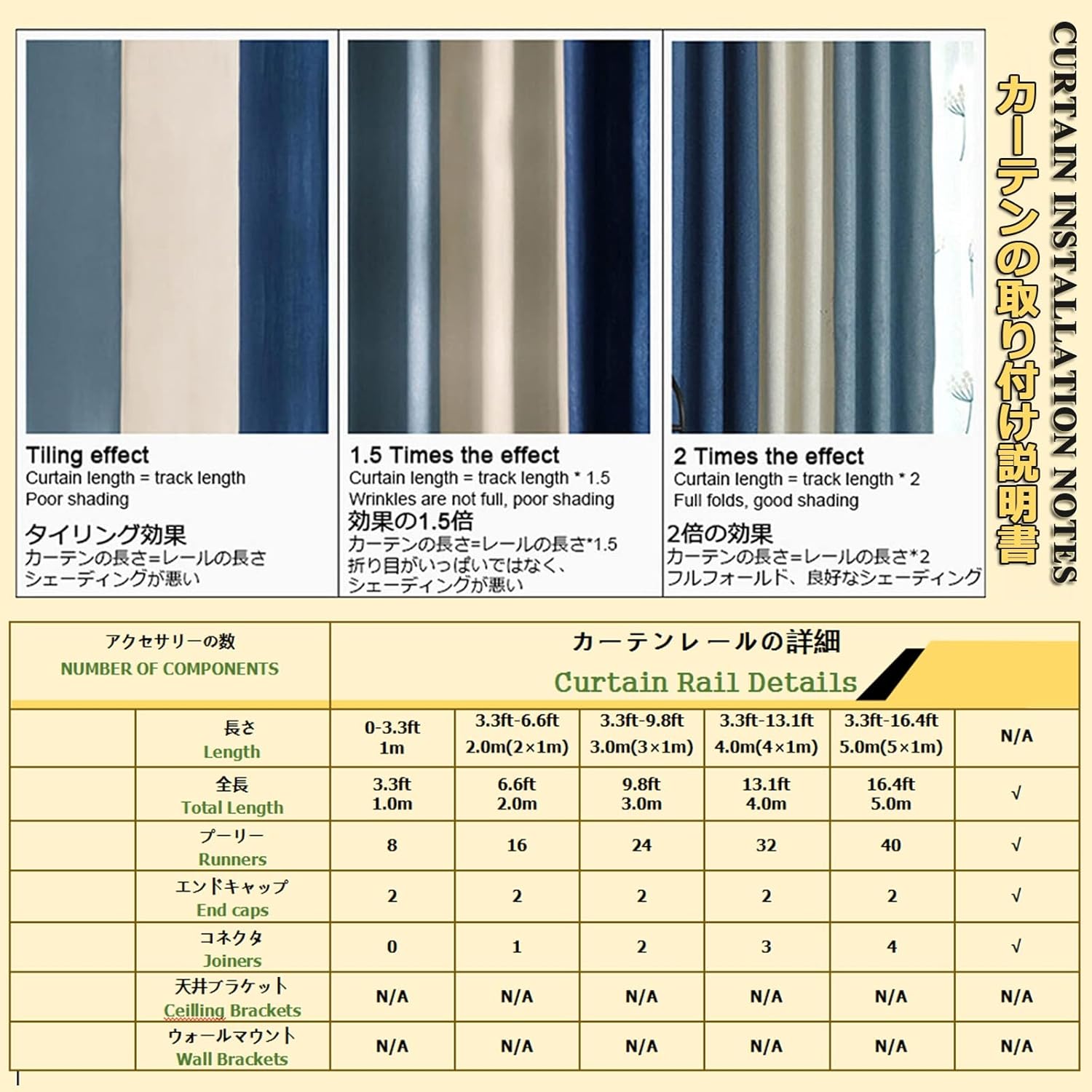 Ceiling Curtain Track Set Room Divider Guide Rail - Easy Installation Sliding System for Privacy and Versatility