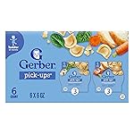 Gerber Toddler Food, Ravioli Multipack, Gerber Pick-Ups, Baby Led Feeding, Variety 6PK