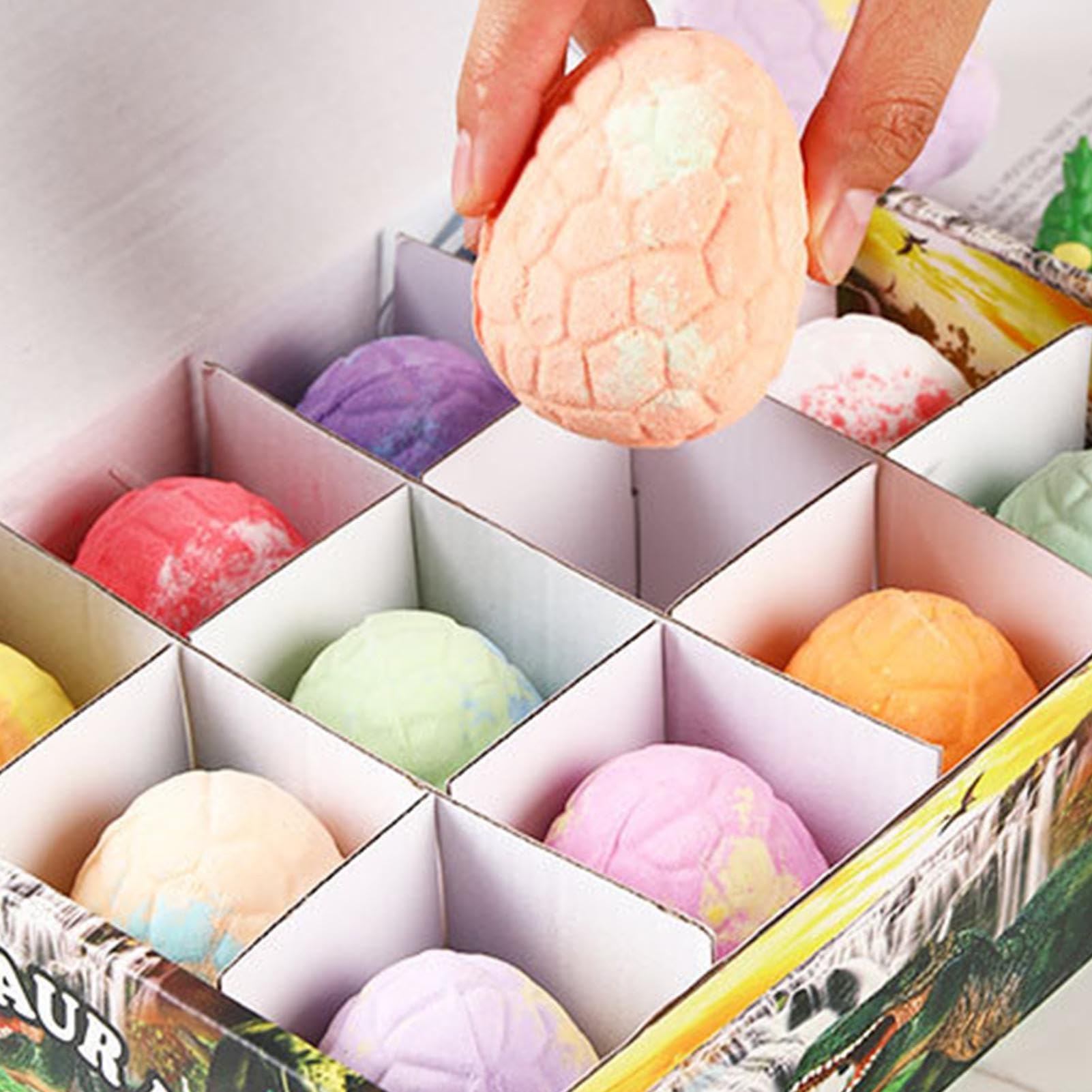 Bolas de Baño con Juguetes para Niñas Set de 12 Bolas Efervescentes de