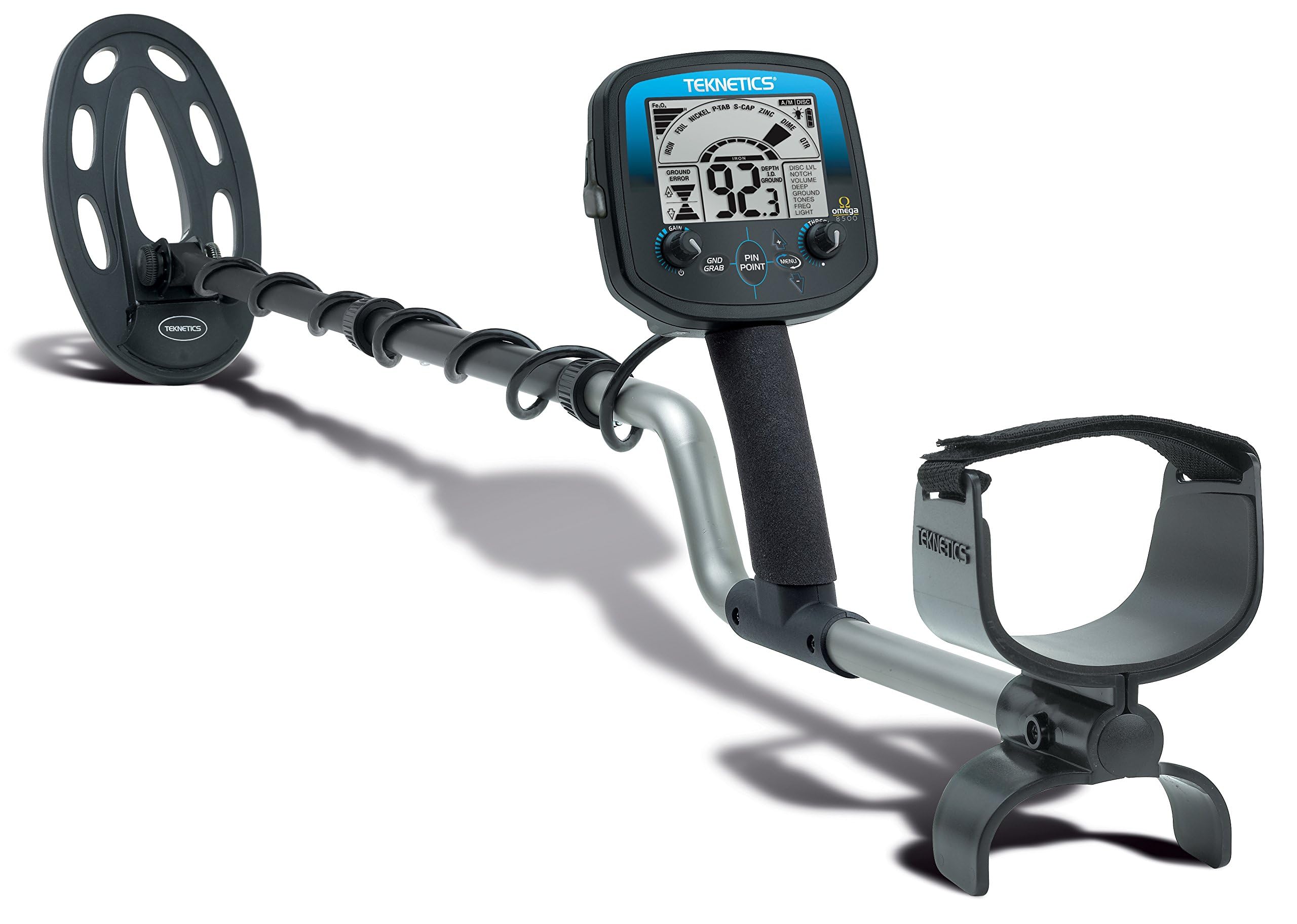 Amazon.com : Teknetics Omega 8500 Metal Detector for Adults with