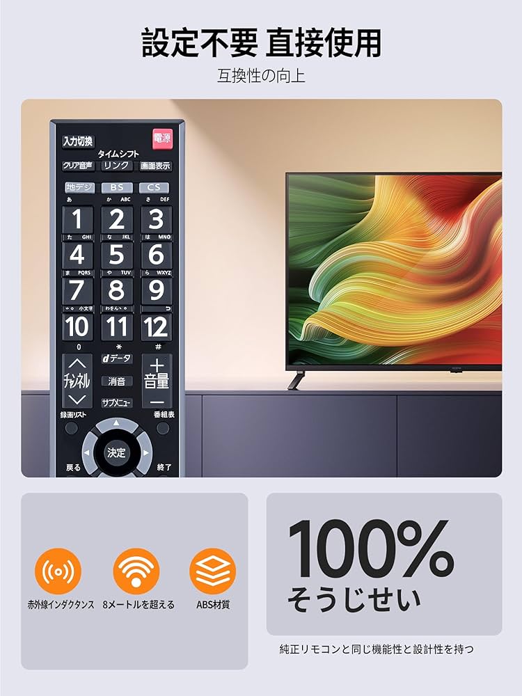 Amazon | SHZ 代用 テレビリモコン CT-90476 REGZA 汎用リモコン