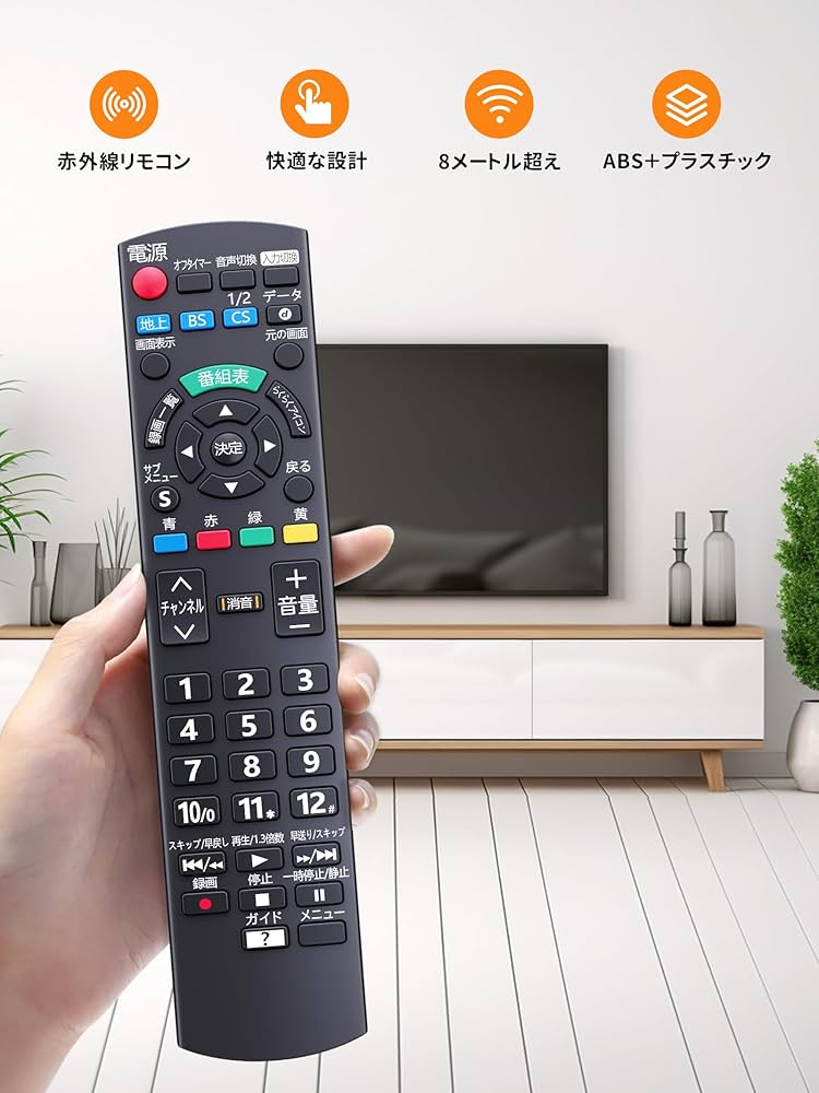 Amazon | テレビリモコン N2QAYB000814 for Panasonic